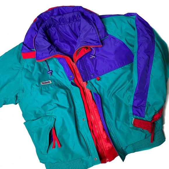 Columbia Other - Vintage 90s Columbia 3Way Colorblock Winter Jacket